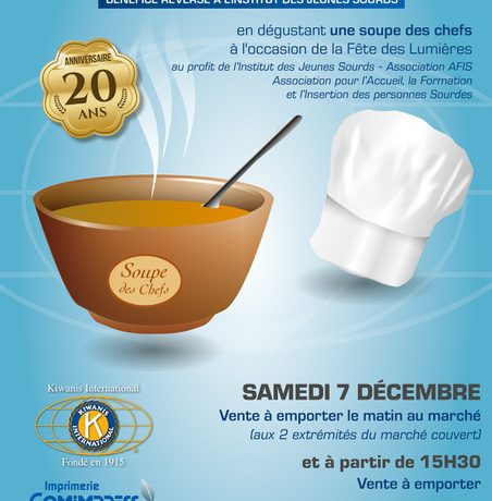 La soupe des chefs du Kiwanis